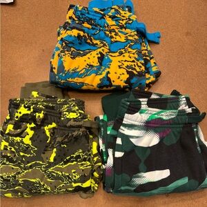 LOT of 3: Under Armour Youth Fleece Sweatpants - M
